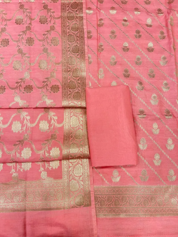 Puresilk_Handloom_Peach_Pink_Modal_Silk_Banarasi_3_pcs_Suit_Set_RHN_MDL5
