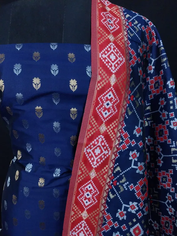 Navy_Blue_Katan_Silk_Sona_Rupa_Floral_Booti_Banarasi_Suit_with_Patola_Dupatta_700SKL_KSP3