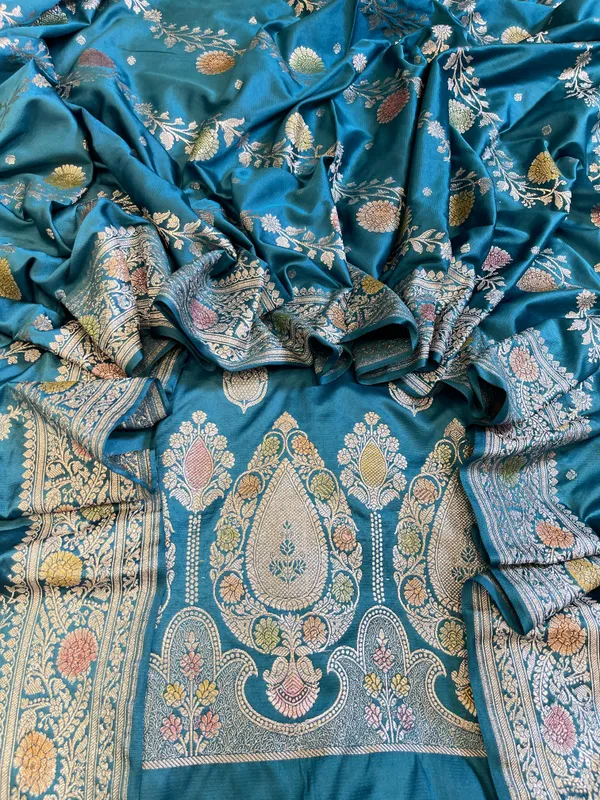 Seagreen_Premium_Handloom_Mashru_Silk_Floral_Zari_Booti_Banarasi_Suit_32AJ_MSR1