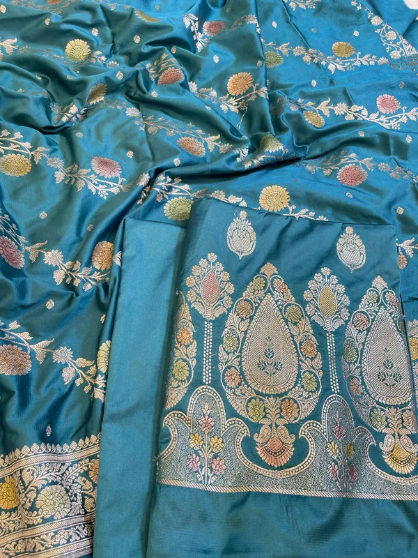 Seagreen_Premium_Handloom_Mashru_Silk_Floral_Zari_Booti_Banarasi_Suit_32AJ_MSR1