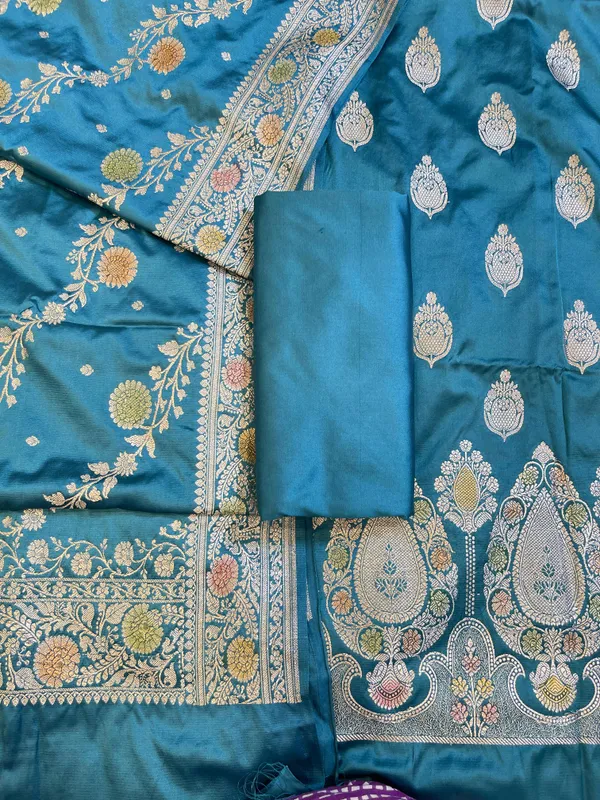 Seagreen_Premium_Handloom_Mashru_Silk_Floral_Zari_Booti_Banarasi_Suit_32AJ_MSR1