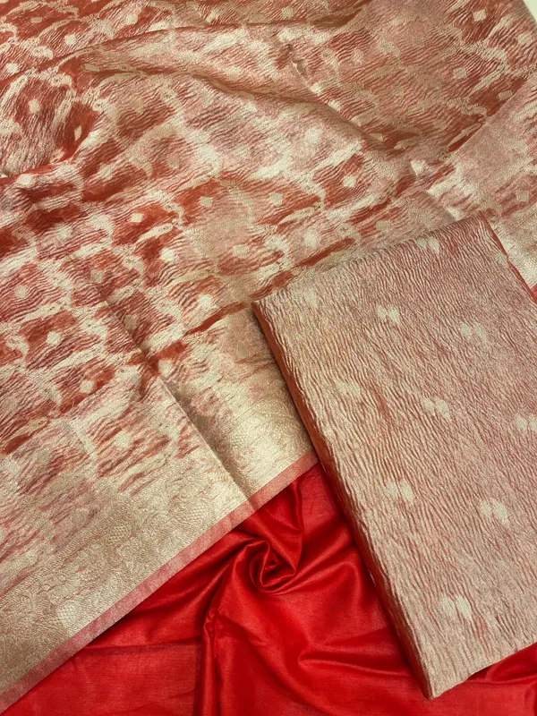 Humairah_Red_Crush_Tissue_Floral_Zari_Booti_3_pcs_Suit_Set_with_Plain_Bottom_and_Floral_Zari_Checkered_Booti_Red_Dupatta