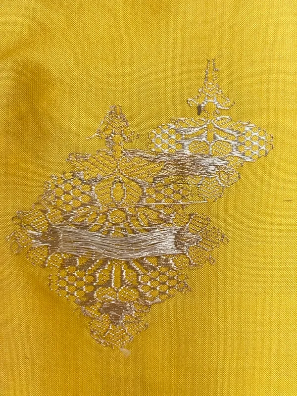 Pure_Handloom_Gold_Katan_Silk_Silver_Zari_Booti_Katan_Silk_Kadhwa_Banarasi_3_pcs_Suit_Set_14000PR_KS8