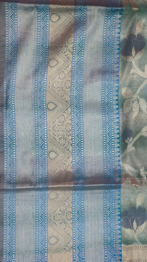 Turquoise_Matka_Silk/Silk_Blend_Banarasi_Sarees_For_Women_GEMTKSLK_198