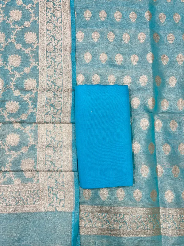 Puresilk_Handloom_Sky_Blue_Tissue_Silk_Banarasi_3_pcs_Suit_Set_RHN_TSU7