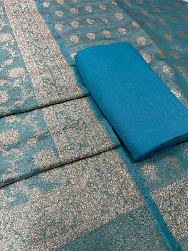 Puresilk_Handloom_Sky_Blue_Tissue_Silk_Banarasi_3_pcs_Suit_Set_RHN_TSU7