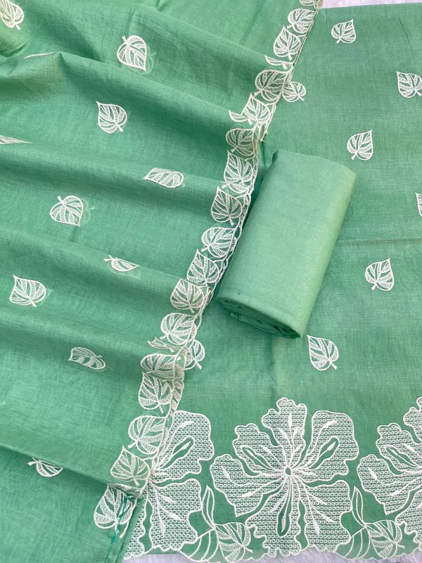 Segreen_Cotton_Malchanderi_embroidery_Banrasi_Suit_with_Embroidery_Dupatta_1250SKL_MCS2