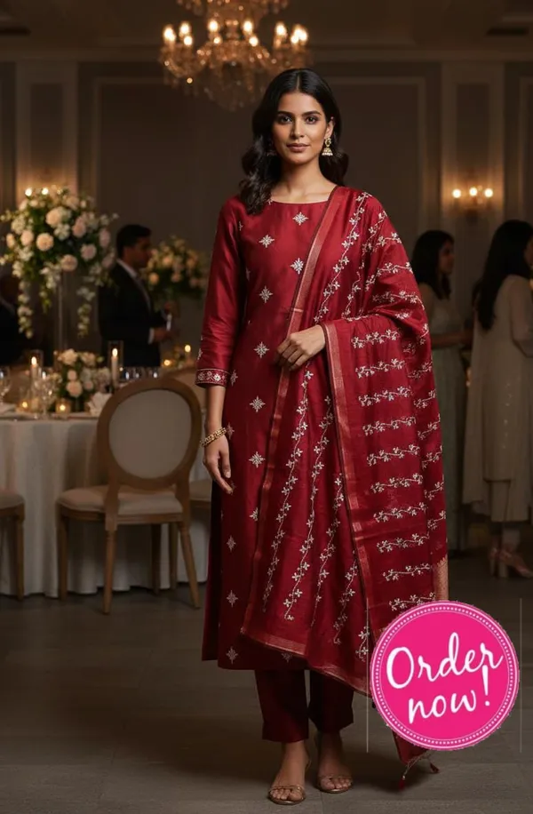 Maroon_Chanderi_Silk_Dyable_Embroidery_Booti_Banarasi_Suit_with_Embroidery_work_Dupatta_1100SKL_CSD4