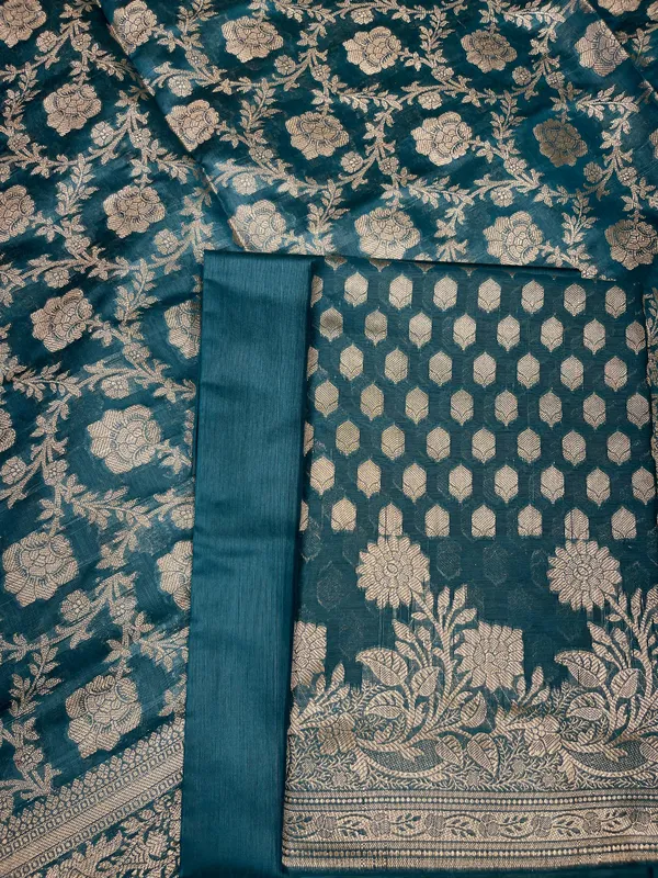 Seagreen_Cotton_Silk_Banarasi_3_pcs_Suit_Set_675JVC_115