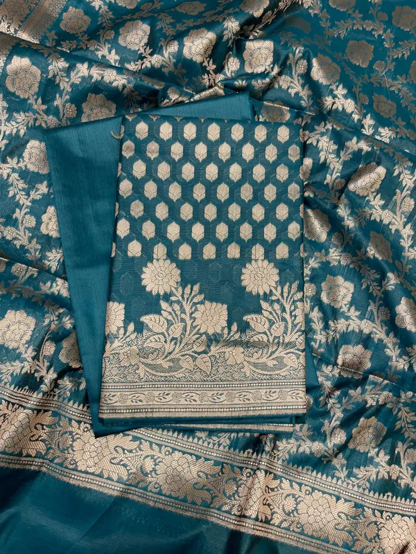 Seagreen_Cotton_Silk_Banarasi_3_pcs_Suit_Set_675JVC_115