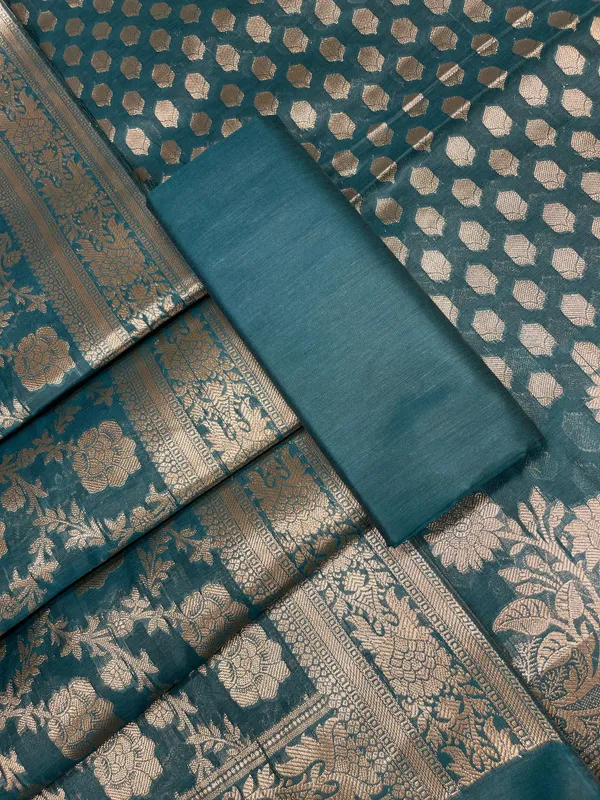 Seagreen_Cotton_Silk_Banarasi_3_pcs_Suit_Set_675JVC_115