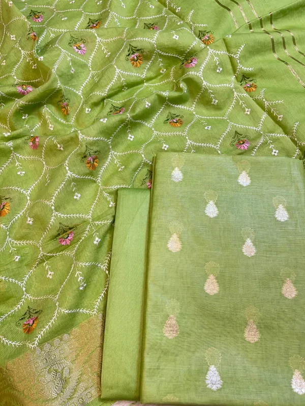Pista_green_Pure_Mercerise_Cotton_Banarasi_Suit_with_Floral_Resham_Embroidery_Dupatta_130IM_PCM4