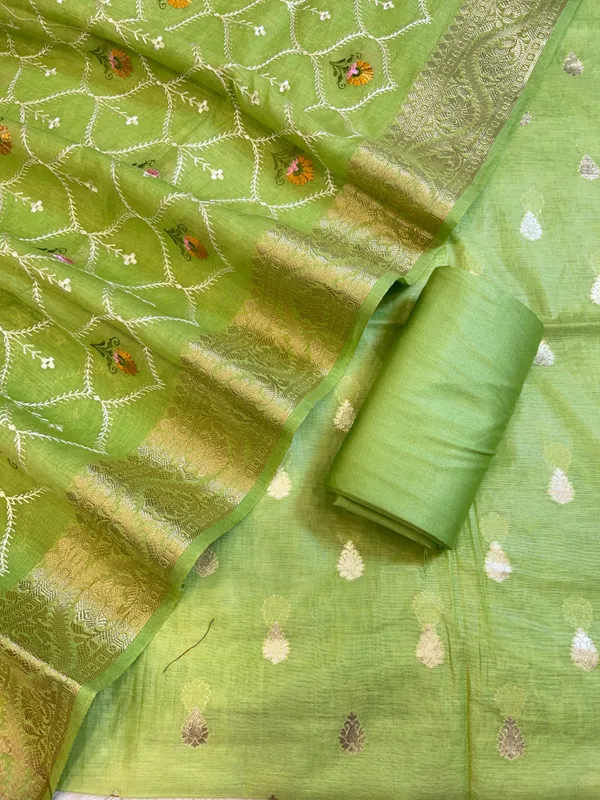 Pista_green_Pure_Mercerise_Cotton_Banarasi_Suit_with_Floral_Resham_Embroidery_Dupatta_130IM_PCM4