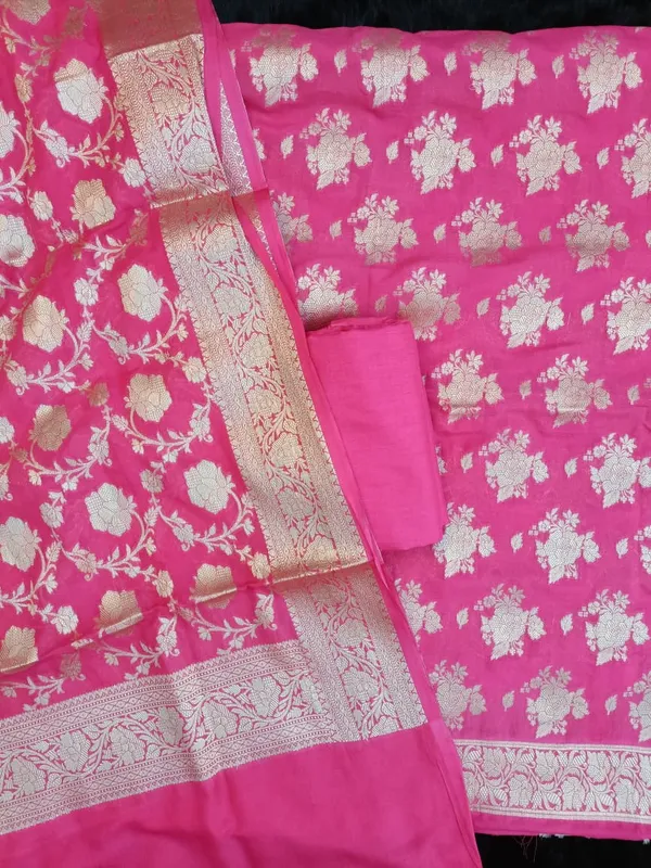 Magenta_Georgette_Silk_Floral_Banarasi_Suit_Set_1200SKL_GS7