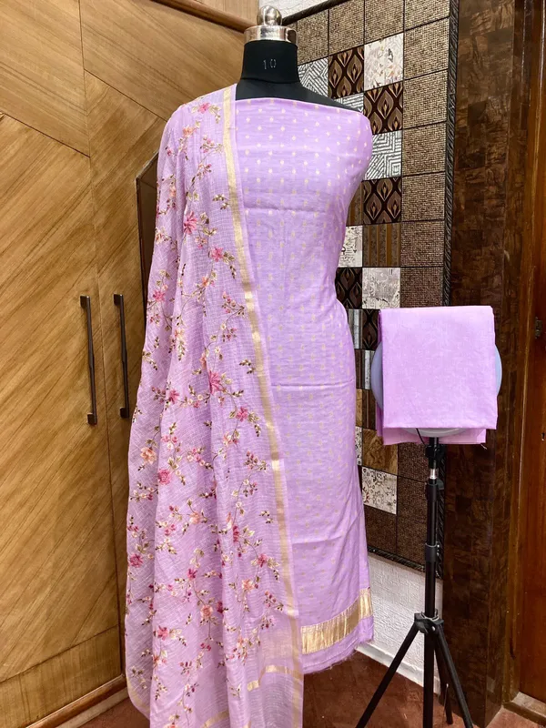 Purple_Mercerise_Cotton_Chunri_Booti_with_Kota_check_Embroidery_Jaal_Dupatta_11SKL_PME12
