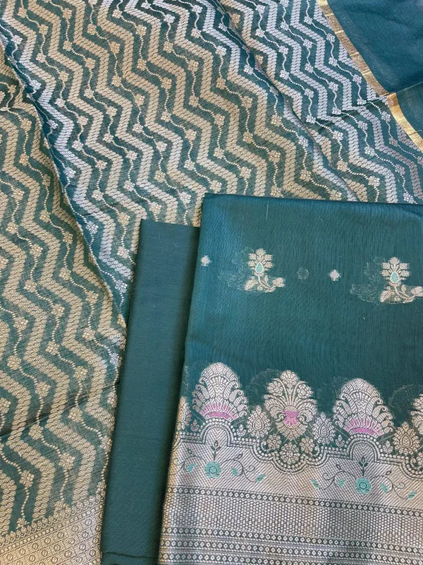 Dark_Green_Cotton_Resham_Minakari_Floral_Zari_Booti_Banarasi_Suit__625SHL_CT43