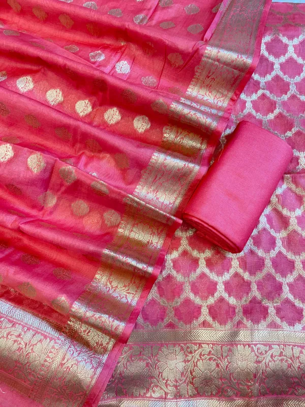 Peach_Pure_Cotton_Dyable_Zari_Geometrical_Jaal_Banarasi_Suit_11IM_PCD2