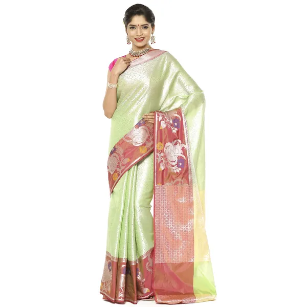 Green_Kanjeevaram_Banarasi_Sarees_For_Women_GEMA24