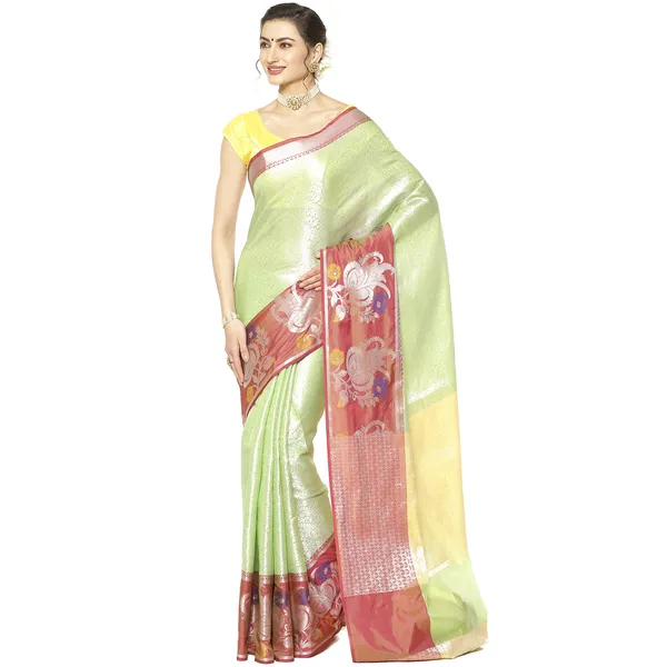 Green_Kanjeevaram_Banarasi_Sarees_For_Women_GEMA24