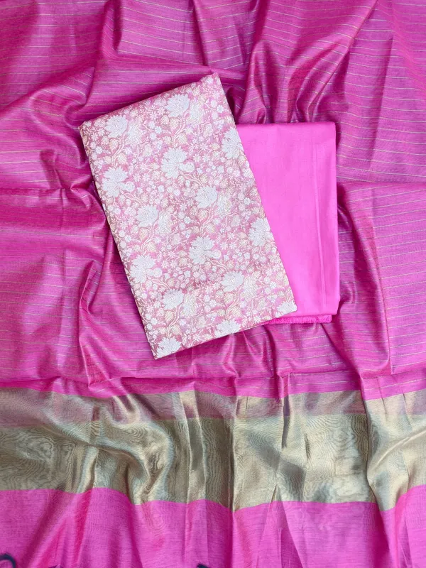 Pink_Silk_Brocade_Resham_Zari_Banarasi_Suit_with_Cotton_Stripe_Zari_Dupatta_600SKL_MB3