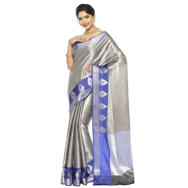 Grey_Kanjeevaram_Banarasi_Sarees_For_Women_GEMA15
