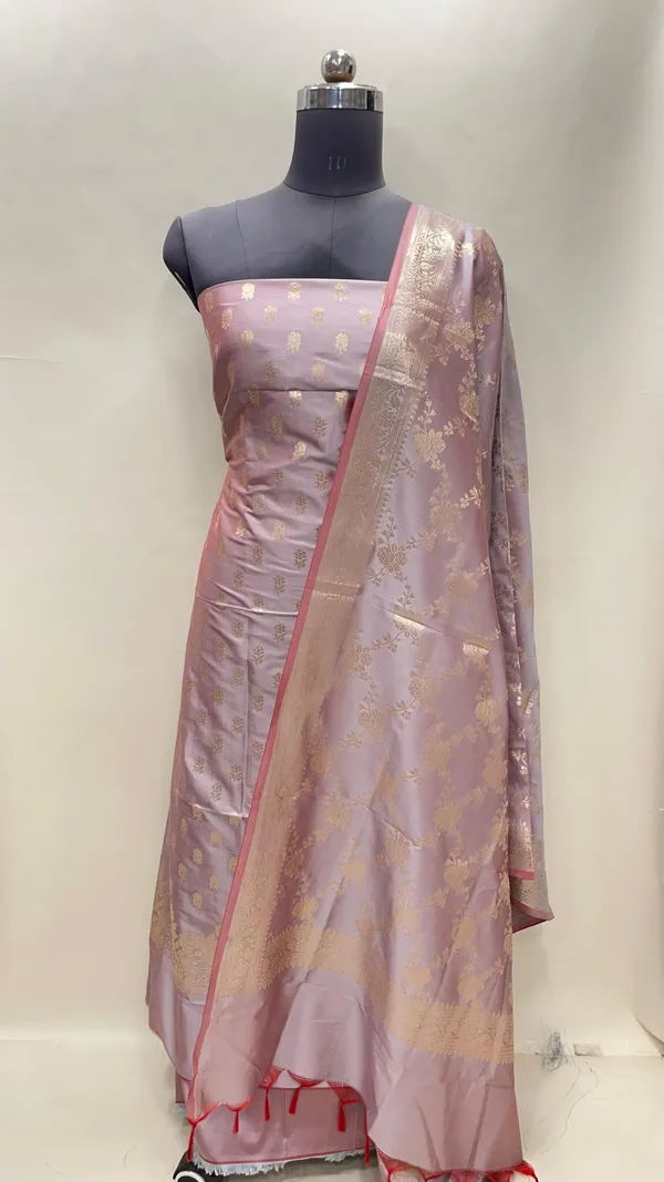 Orange_Semi_Katan_Silk_Handloom_Banarasi_3_pcs_Suit_Set_MUB_SK41