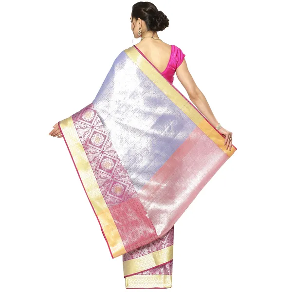 Blue_Kanjeevaram_Banarasi_Sarees_For_Women_GEMA11