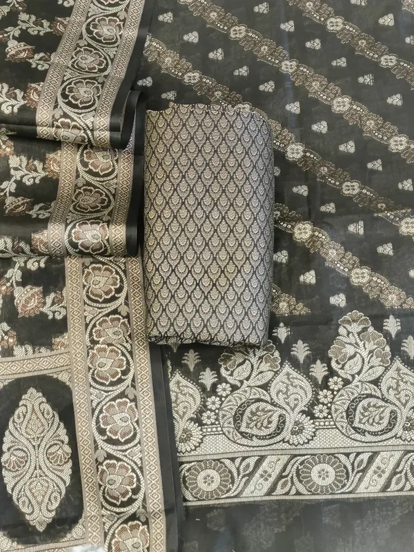 Black_Cotton_Floral_Resham_Aada_Stripe_Banarasi_Suit_600AJ_PJS21