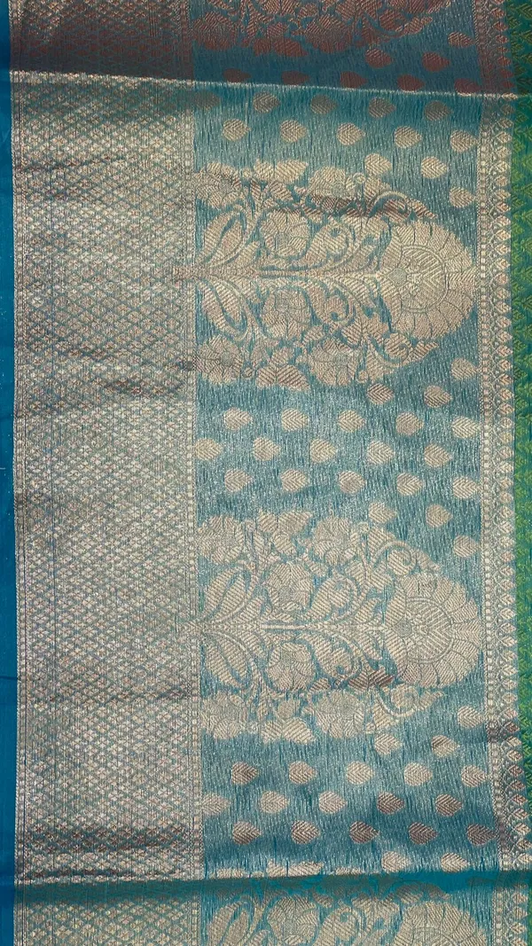 Green_Art_Silk/Tanchoi_Banarasi_Sarees_For_Women_GEBC14
