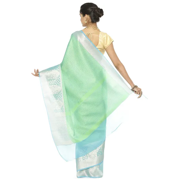 Green_Art_Silk/Tanchoi_Banarasi_Sarees_For_Women_GEBC14