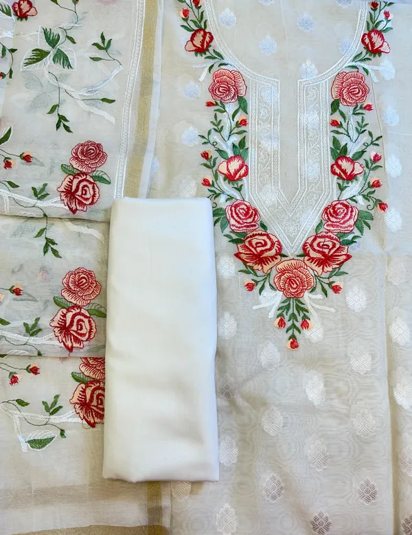 Off_white_Pure_Mercerise_Embroidery_Necklace_Banarasi_3_pcs_Suit_Set_12SKL_MN1