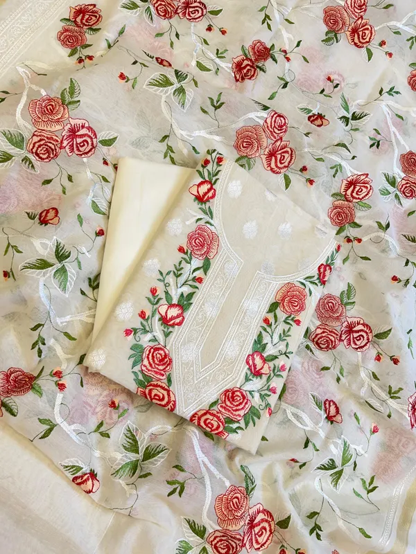 Off_white_Pure_Mercerise_Embroidery_Necklace_Banarasi_3_pcs_Suit_Set_12SKL_MN1