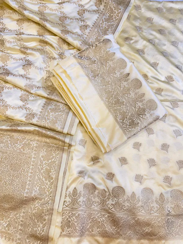 Tussar_Mashru_Silk_Floral_Zari_Booti_with_Zari_Jaal_Dupatta_Handloom_Banarasi_3_pcs_Suit_Set_3000AJ_MSR2