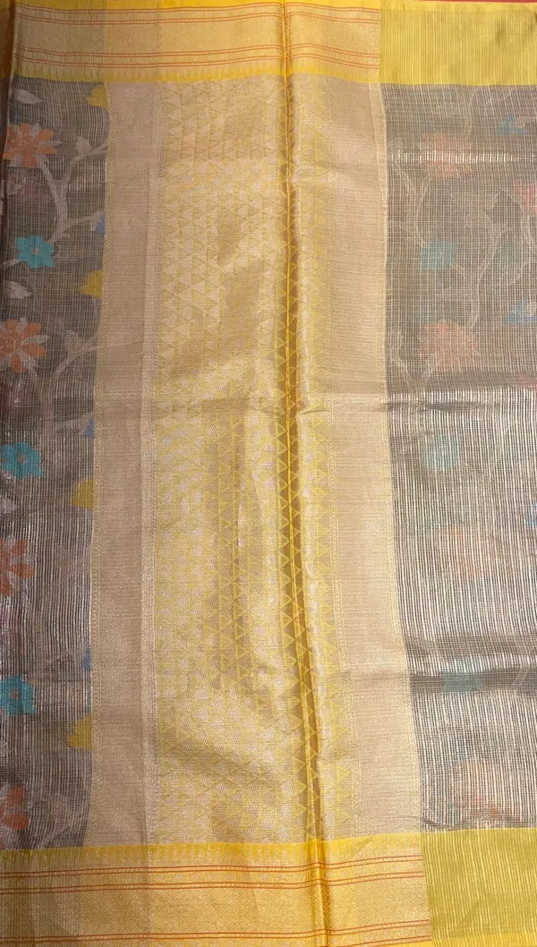 Green_Cotton_Blend_Banarasi_Sarees_For_Women_GEHKR_106