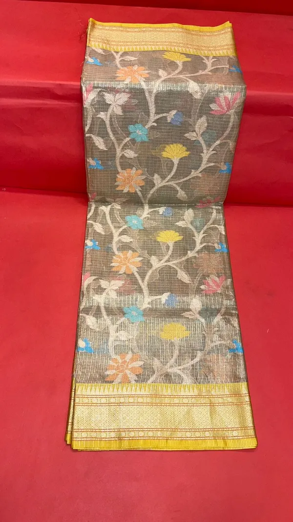 Green_Cotton_Blend_Banarasi_Sarees_For_Women_GEHKR_106