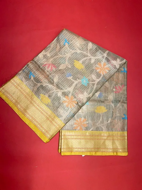 Green_Cotton_Blend_Banarasi_Sarees_For_Women_GEHKR_106