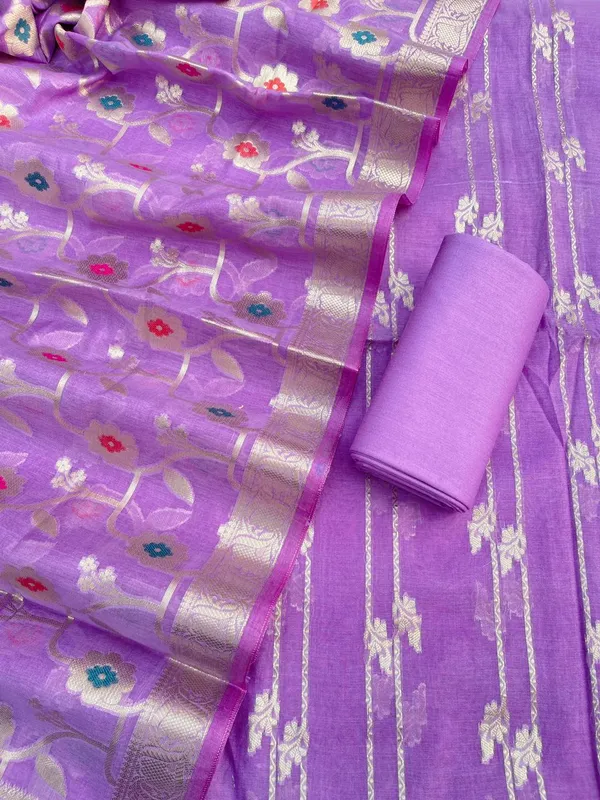 Lavander_Palm_Silk_Stripe_Zari_Banarsi_Suit_with_Floral_Zari_Mina_Jaal_Dupatta_1100SKL_PS6