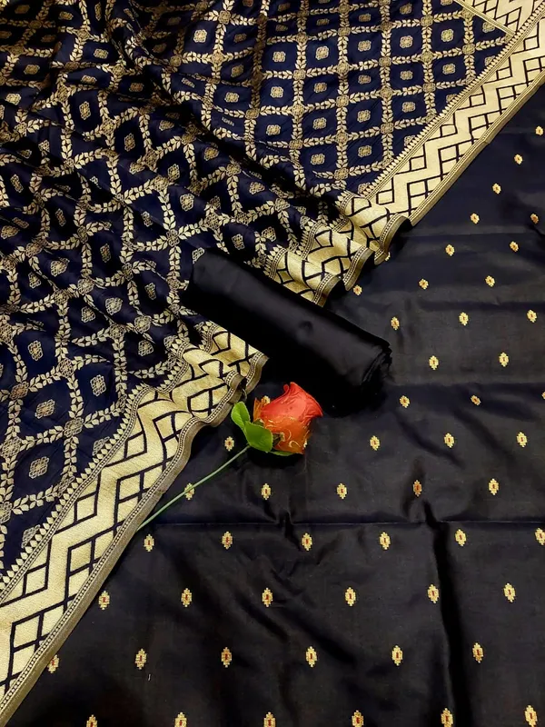 Black_Biba_Silk_Chunri_Booti_Banarasi_Suit_with_Zari_Checkered_Dupatta_625SKL_BBS18