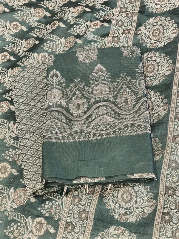 Darkgreen_Cotton_Floral_Resham_Boota_Banarasi_Suit_with_Resham_Jaal_Dupatta_Banarasi_Suit_600AJ_PJS25