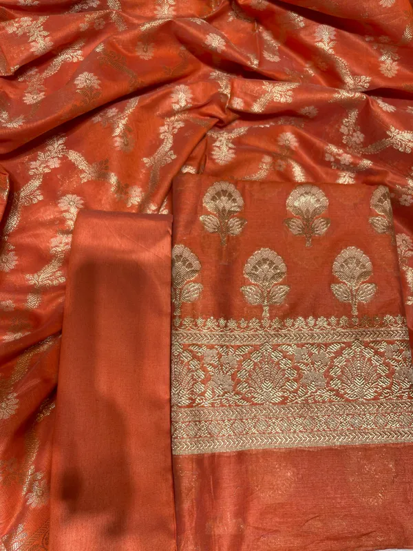 Humairah_Presents_Orange_Floral_Minakari_Zari_Boota_3_pcs_Suit_Set_with_Plain_Bottom_and_Floral_Minakari_Zari_Jaal_Orange_Dupatta