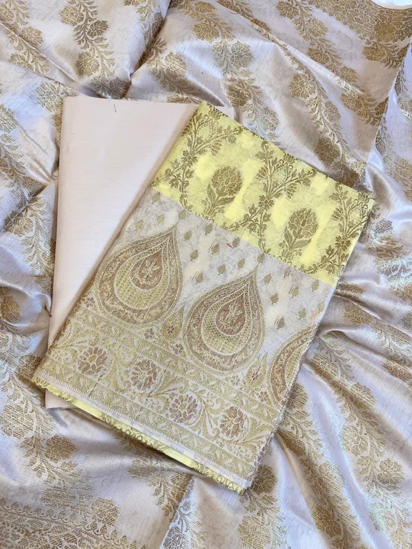 Yellow_Cotton_Alfi_Zari_Jaal_Contrast_Mauve_Border_Banarasi_Suit_55IM_CTN2