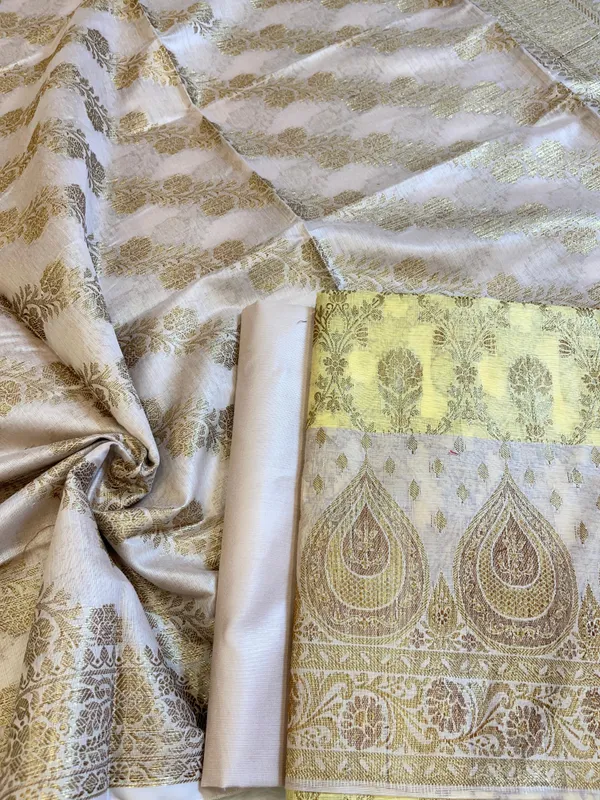 Yellow_Cotton_Alfi_Zari_Jaal_Contrast_Mauve_Border_Banarasi_Suit_55IM_CTN2