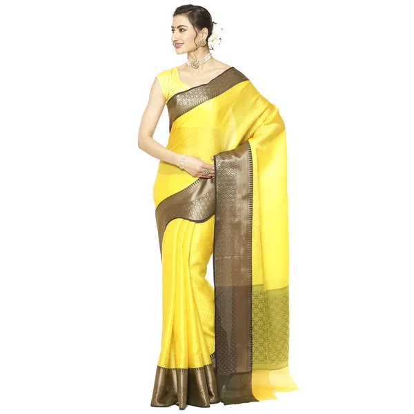 Gold_Art_Silk/Tanchoi_Banarasi_Sarees_For_Women_GEBC4