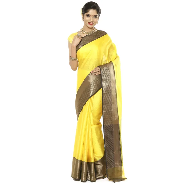 Gold_Art_Silk/Tanchoi_Banarasi_Sarees_For_Women_GEBC4