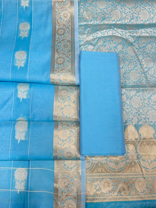 Seagreen_Cotton_Silk_Banarasi_3_pcs_Suit_Set_680ASD_CS23