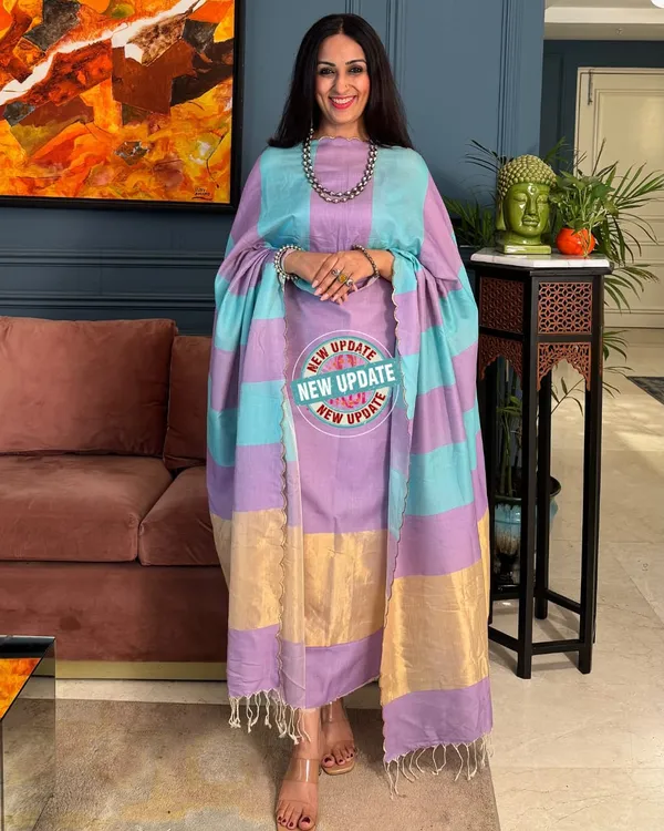 Elegant_Lavander_&_Sky_Blue_Cotton_Silk_Banarasi_Suit_with_Zari_Stripe_Dupatta_750SKL_CS6