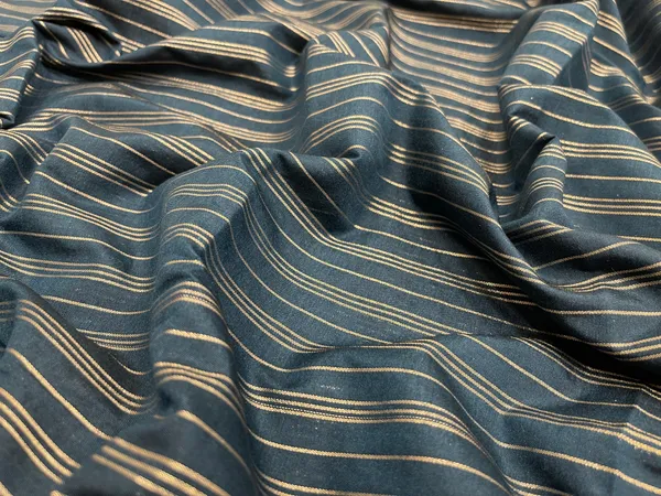 Navy_Blue_Cotton_Stripe_Zari_Banarasi_Saree_ASDC_4