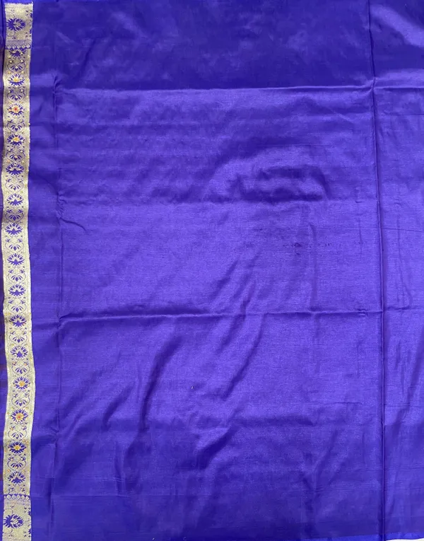 Humairah_Presents_Seagreen_Satin_Silk_Floral_Zari_Booti_Low_Stone_Work_Banarasi_Saree_with_Contrast_Purple_Pallu_and_Purple_Blouse_JA30_LW