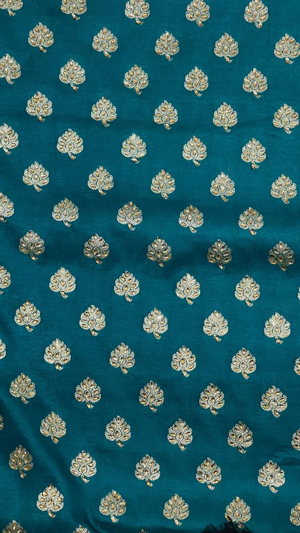 Humairah_Presents_Seagreen_Satin_Silk_Floral_Zari_Booti_Low_Stone_Work_Banarasi_Saree_with_Contrast_Purple_Pallu_and_Purple_Blouse_JA30_LW