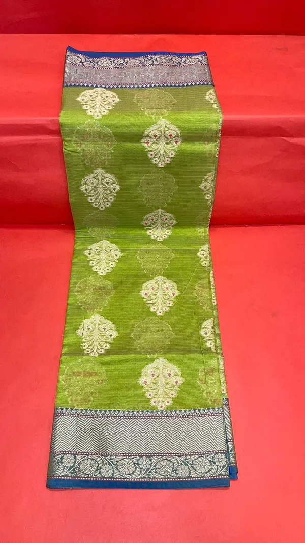 Green_Cotton_Blend_Banarasi_Sarees_For_Women_GEHKR_75